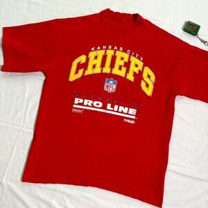 Vintage 90's Kansas City Chiefs Heavyweight T-Shirt - L